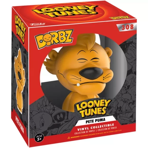 Funko Pop! Pete Puma #308 Looney Tunes Dorbz Vinyl Figure Box