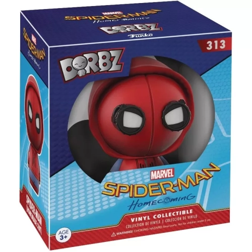 Funko Pop! Spider-Man (Homemade Suit) #313 Marvel Spider-Man Homecoming Box