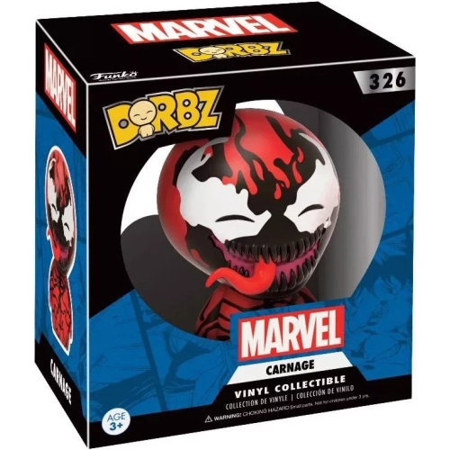 Funko Pop! Carnage #326 Marvel Dorbz Vinyl Figure Box