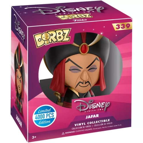 Funko Pop! Jafar #339 Disney Series Two Dorbz Vinyl Figure Box