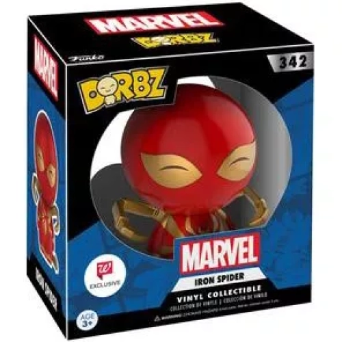 Funko Pop! Iron Spider #342 Marvel Dorbz Vinyl Figure Box