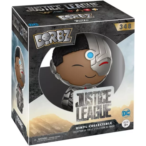 Funko Pop! Cyborg #348 Justice League Dorbz Vinyl Figure Box