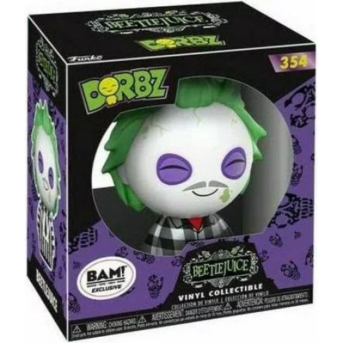 Funko Pop! Beetlejuice #354 Plaid Shirt Dorbz Vinyl Figure Box