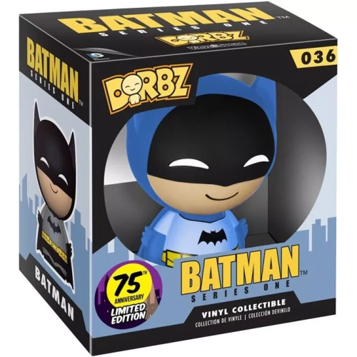Funko Pop! Batman #36 Blue Batman Series One Dorbz Box