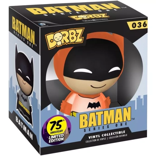 Funko Pop! Batman #36 Orange Batman Series One Dorbz Box