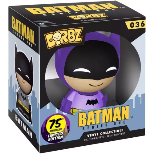 Funko Pop! Batman #36 Purple Batman Series One Dorbz Box