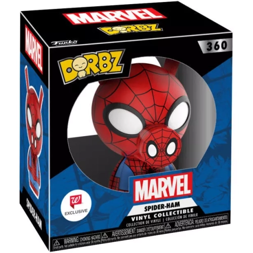 Funko Pop! Spider-Ham #360 Marvel Dorbz Vinyl Figure Box