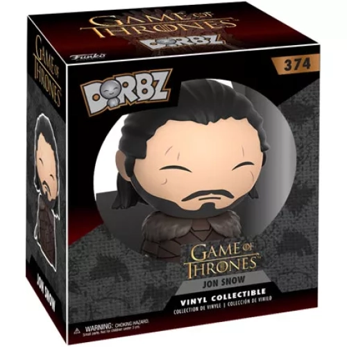 Funko Pop! Jon Snow #374 Game of Thrones Dorbz Vinyl Figure Box