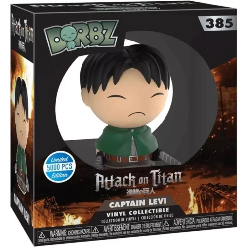 Funko Pop! Captain Levi #385 Attack on Titan Dorbz Box