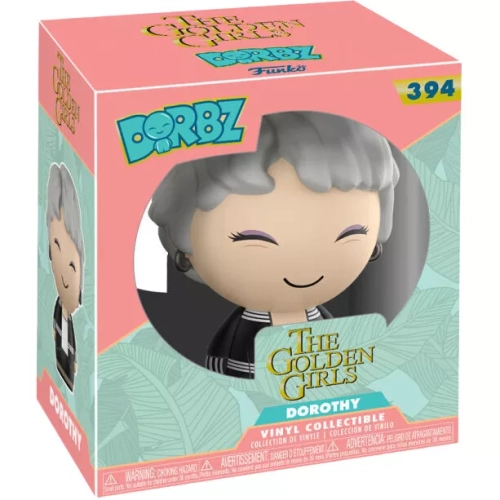 Funko Pop! Dorothy #394 The Golden Girls Dorbz Vinyl Figure Box