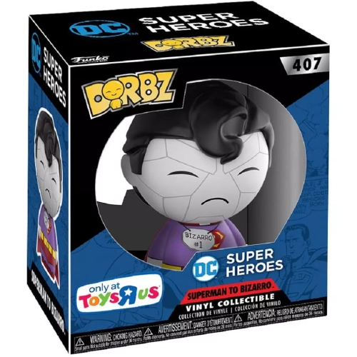 Funko Pop! Superman to Bizarro #407 DC Super Heroes Box