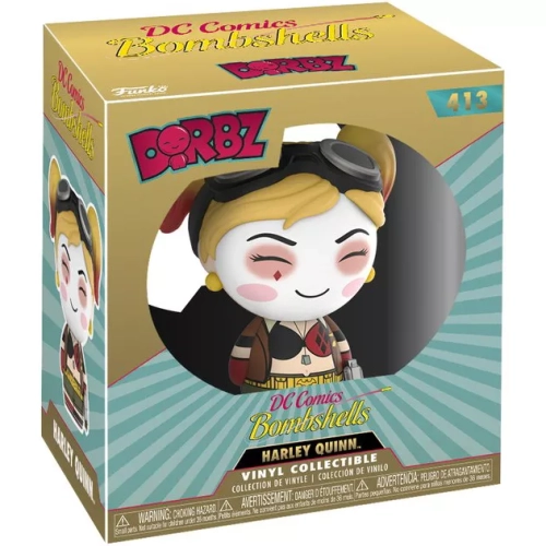 Funko Pop! Harley Quinn #413 DC Comics Bombshells Dorbz Box