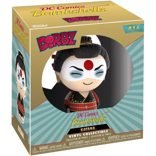 Funko Pop! Katana #416 DC Comics Bombshells Dorbz Vinyl Figure Box