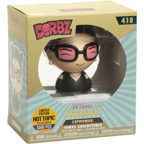 Funko Pop! Catwoman #418 DC Comics Bombshells Dorbz Box