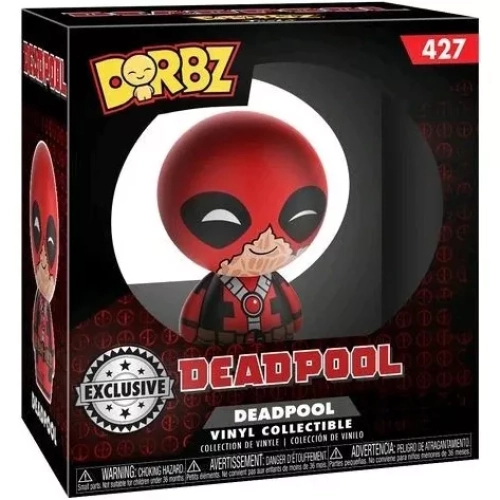 Funko Pop! Deadpool #427 Torn Mask Dorbz Vinyl Figure Box