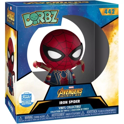 Funko Pop! Iron Spider #442 with Legs Marvel Avengers Infinity War Box