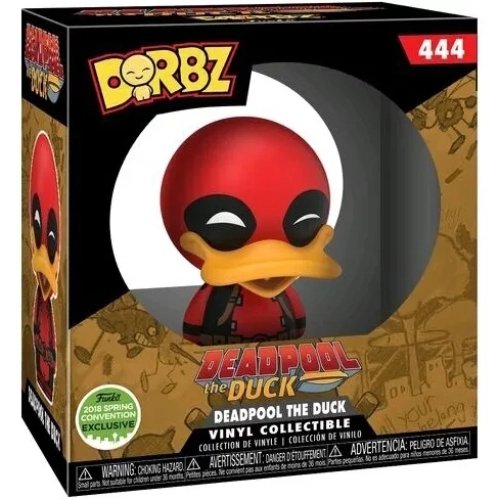 Funko Pop! Deadpool the Duck #444 Dorbz Vinyl Figure Box