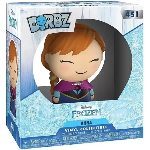 Funko Pop! Anna #451 Disney Frozen Dorbz Vinyl Figure Box