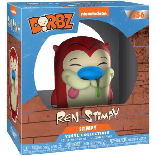 Funko Pop! Stimpy #456 Ren and Stimpy Dorbz Vinyl Figure Box