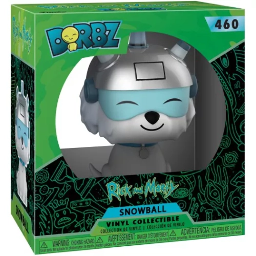 Funko Pop! Snowball #460 Rick and Morty Dorbz Vinyl Figure Box