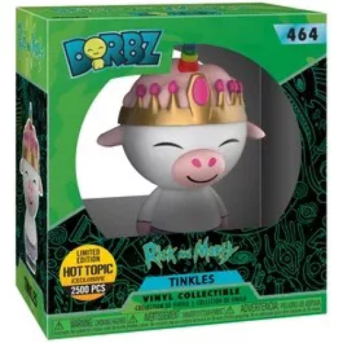 Funko Pop! Tinkles #464 Rick and Morty Dorbz Vinyl Figure Box