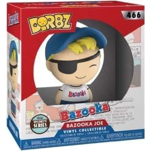 Funko Pop! Bazooka Joe #466 Dorbz Vinyl Figure Box