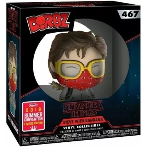 Funko Pop! Steve with Bandana #467 A Netflix Original Series Stranger Things Box