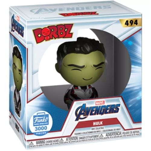 Funko Pop! Hulk #494 Quantum Realm Suit Marvel Avengers Box