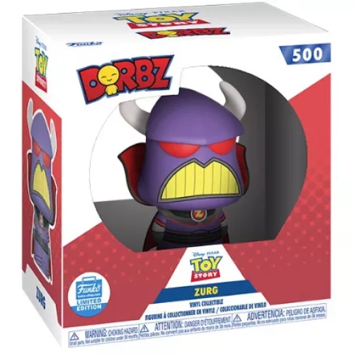 Funko Pop! Zurg #500 Disney Pixar Toy Story Dorbz Vinyl Figure Box
