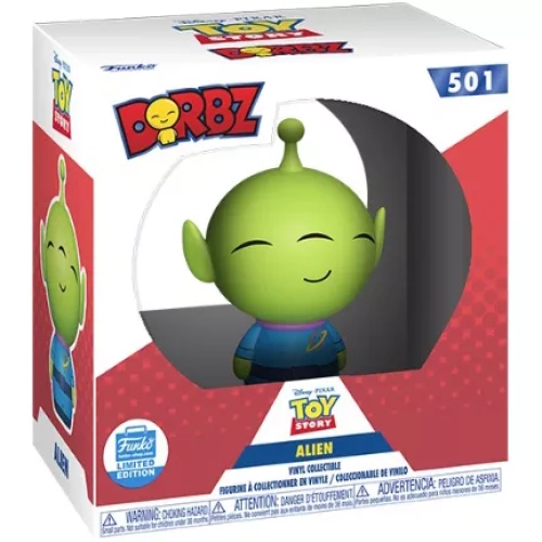 Funko Pop! Alien #501 Disney Pixar Toy Story Dorbz Box