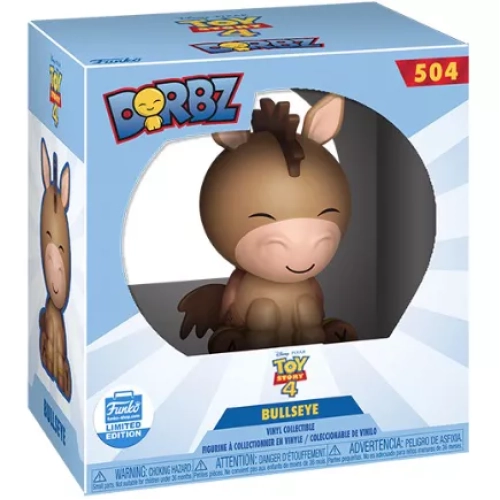 Funko Pop! Bullseye #504 Disney Pixar Toy Story 4 Dorbz Box