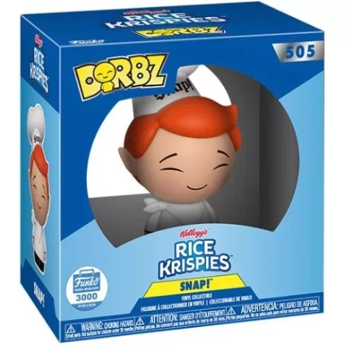 Funko Pop! Snap! #505 Kellogg's Rice Krispies Dorbz Box