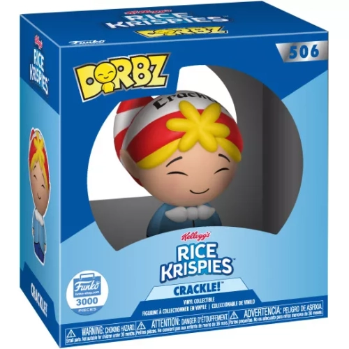 Funko Pop! Crackle! #506 Kellogg's Rice Krispies Dorbz Box