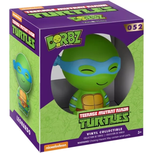 Funko Pop! Leonardo #52 Nickelodeon Teenage Mutant Ninja Turtles Box