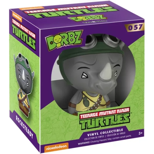 Funko Pop! Rocksteady #57 Nickelodeon Teenage Mutant Ninja Turtles Box