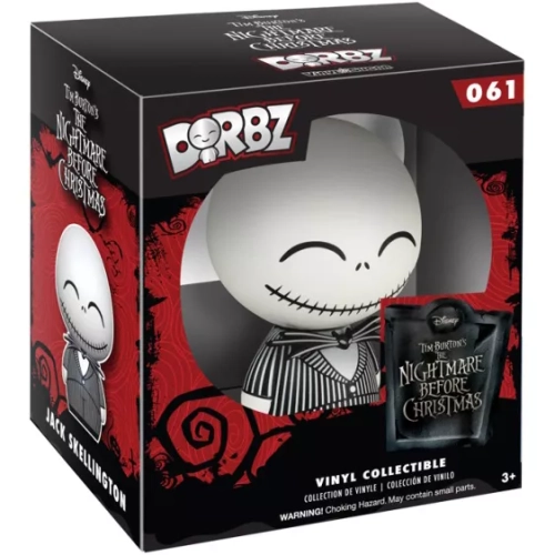 Funko Pop! Jack Skellington #61 Disney Tim Burton's The Nightmare Before Christmas Box