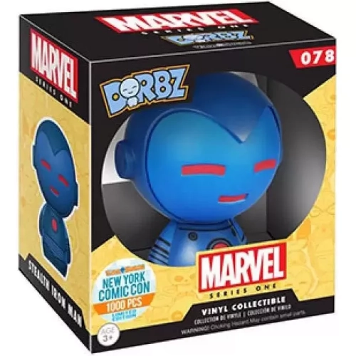 Funko Pop! Iron Man #78 Stealth Marvel Series One Dorbz Box