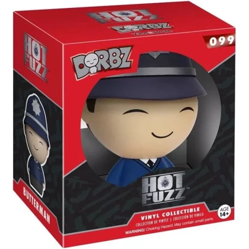 Funko Pop! Danny Butterman #99 Hot Fuzz Dorbz Vinyl Figure Box