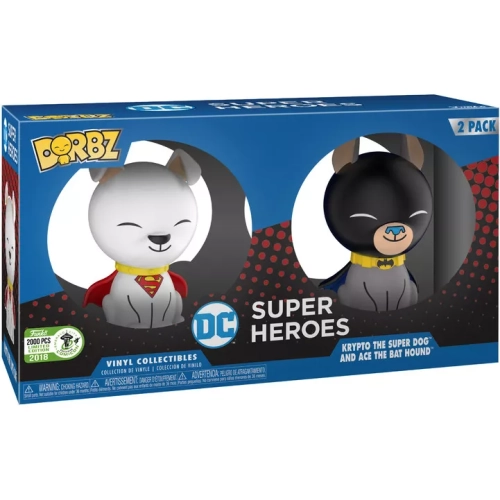 Funko Pop! Ace the Bat Hound 2 Pack DC Super Heroes Box