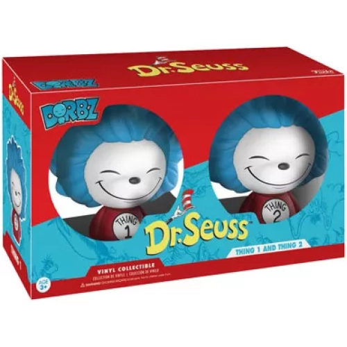 Funko Pop! Thing 2 2 Pack Dr. Seuss Dorbz Vinyl Figure Box