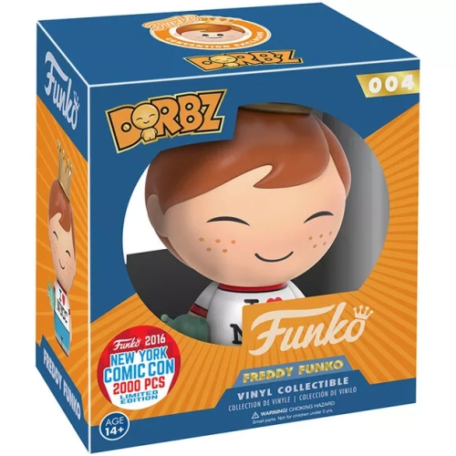 Funko Pop! Freddy Funko #04 I Love NYCC Dorbz Freddy Funko Box