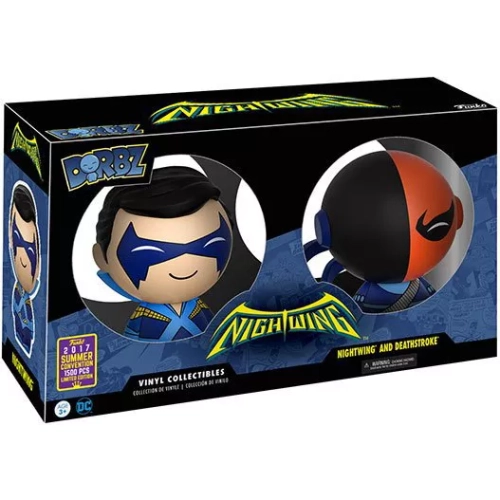 Funko Pop! Nightwing 2 Pack Dorbz Vinyl Figure Box