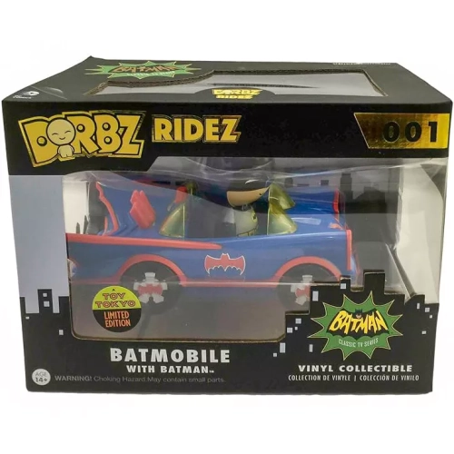 Funko Pop! Batmobile with Batman #01 Batman Classic TV Series Box