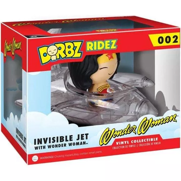 Invisible Jet with Wonder Woman Box