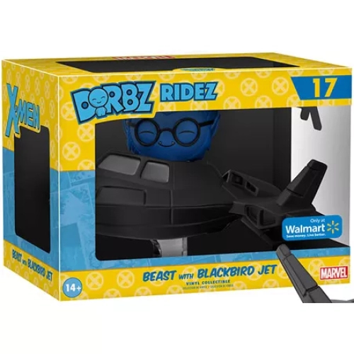 Funko Pop! Beast with Blackbird Jet #17 X-Men Dorbz Ridez Box