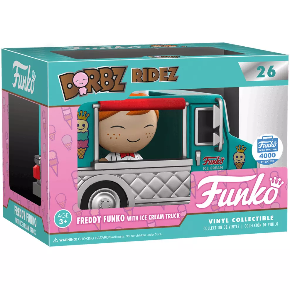 Freddy Funko with Ice Cream Truck Box