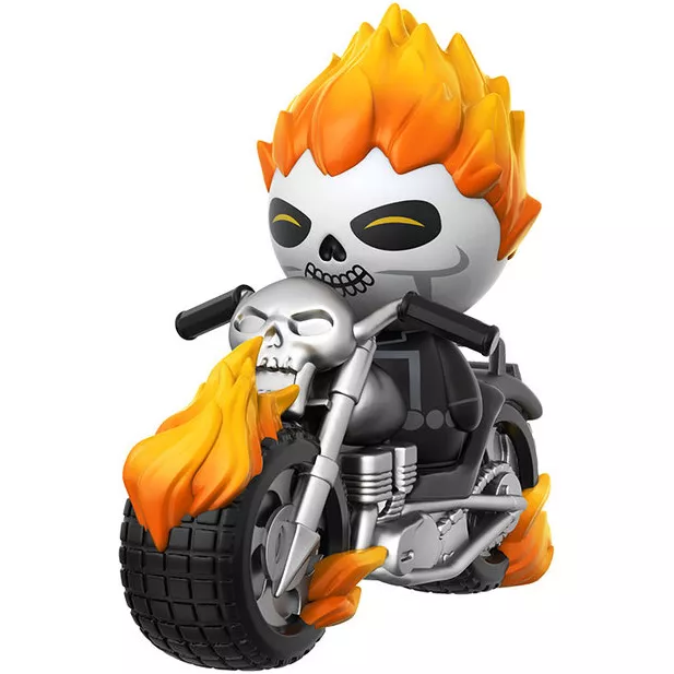 Ghost Ride with Motorcycle