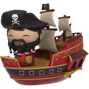 Wicked Wench Captain with Pirate Ship