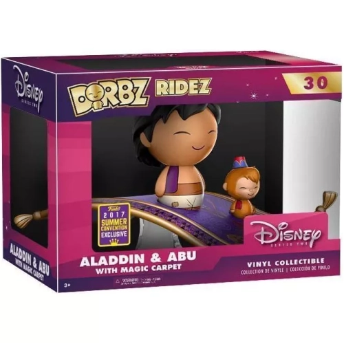Funko Pop! Aladdin & Abu with Magic Carpet #30 Disney Series Two Box