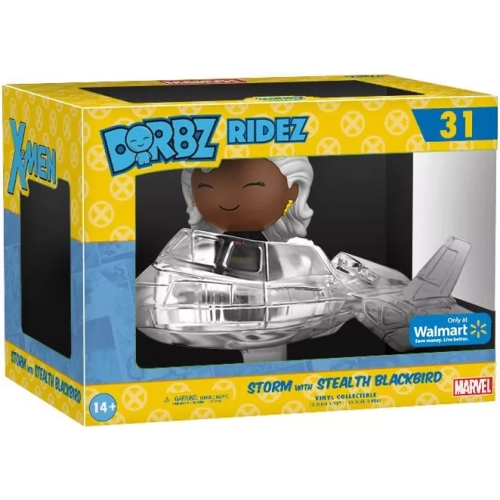 Funko Pop! Storm with Stealth Blackbird #31 X-Men Dorbz Ridez Box